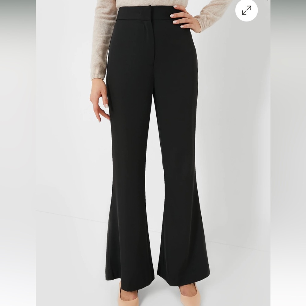 Black Wide Leg Paige Pants